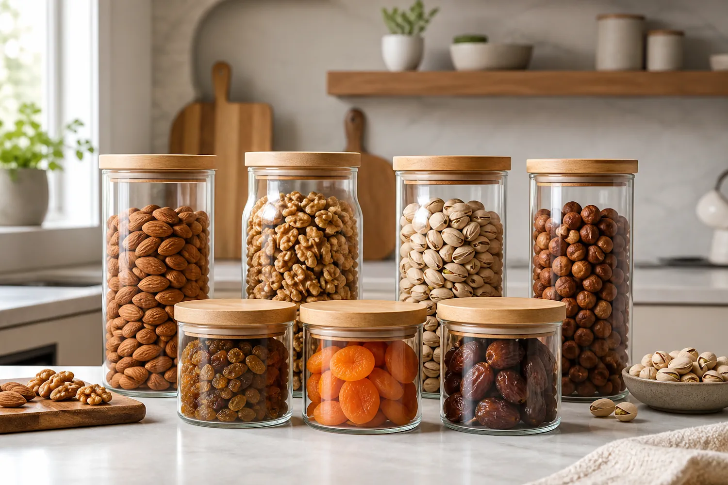 بهترین ظرف برای نگهداری خشکبار چیست؟