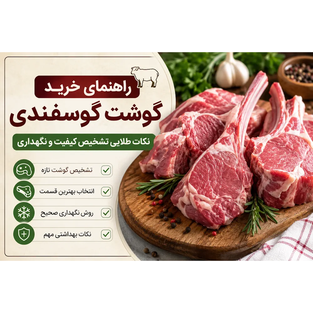 راهنمای خرید گوشت گوسفندی